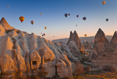 BALON SEYİRLİ KAPADOKYA TURU - GÜNÜBİRLİK