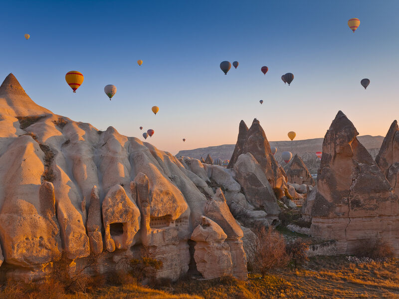 BALON SEYİRLİ KAPADOKYA TURU - GÜNÜBİRLİK